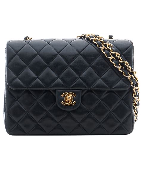 chanel white and black handbag|chanel black classic quilted handbag.